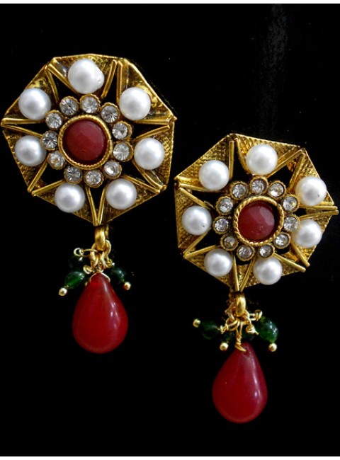 Polki Earrings